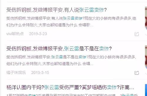张云雷人人网黑料,网络暴力下的艺人困境